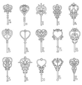 Desenho de Chave Desenho Colorir Imprimir 20