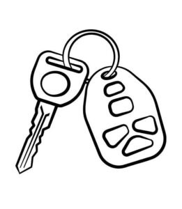 Desenho de Chave Desenho Colorir Imprimir 25