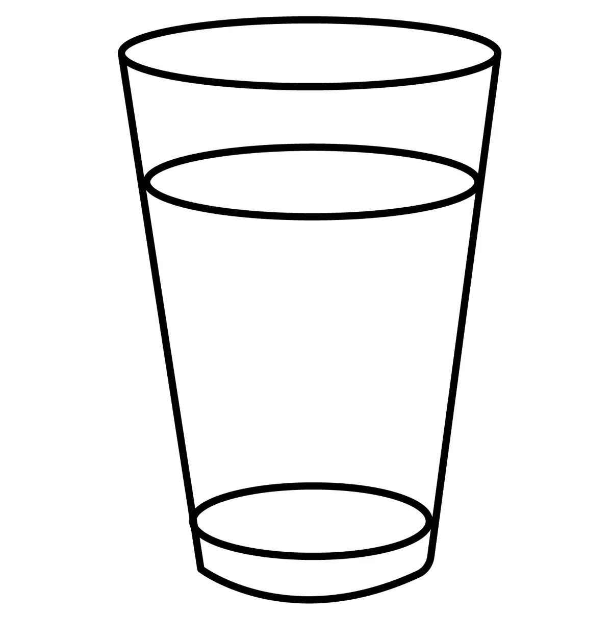 Desenho de Copo Desenho Colorir Imprimir 04
