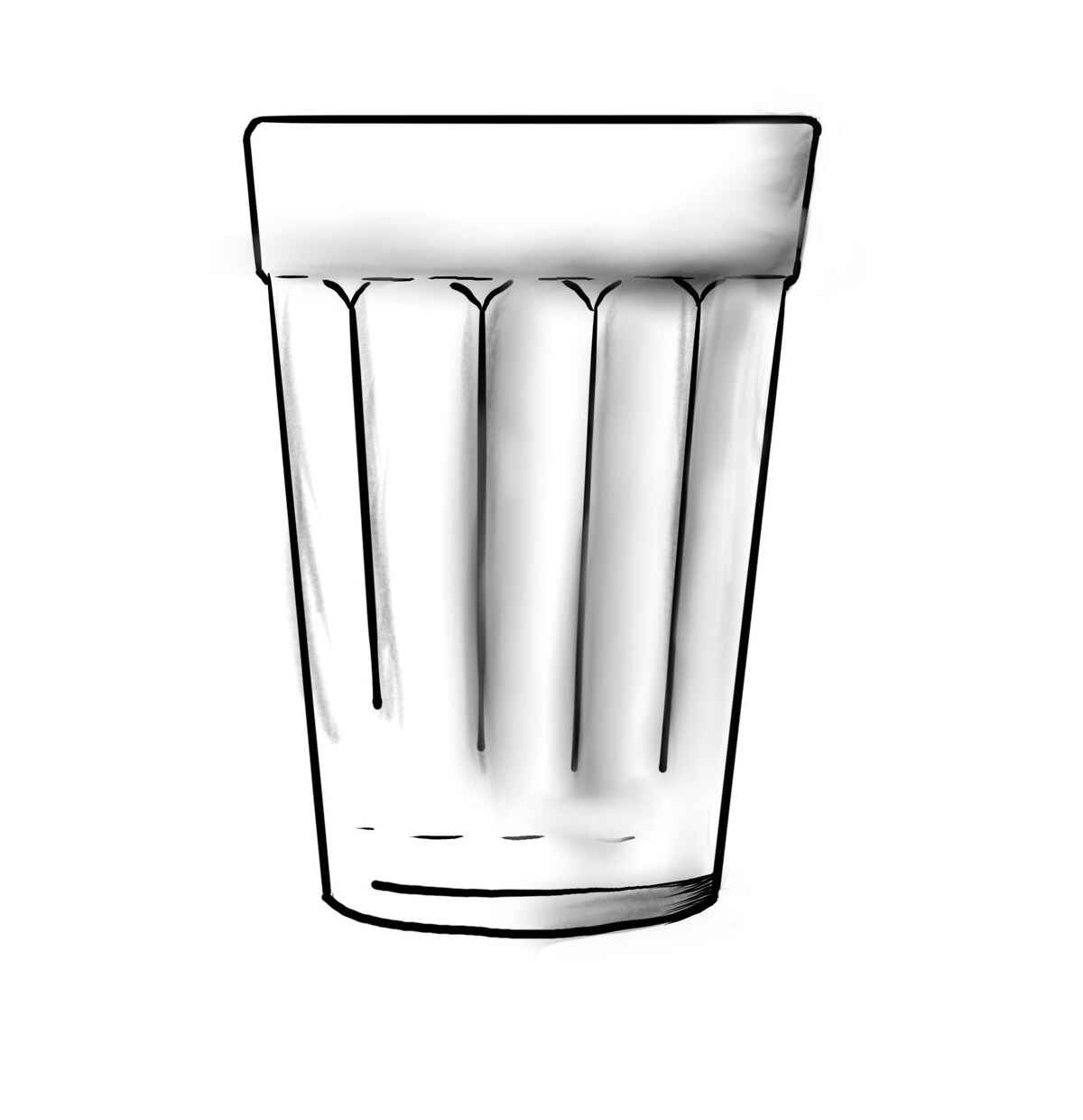 Desenho de Copo Desenho Colorir Imprimir 05