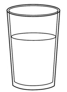 Desenho de Copo Desenho Colorir Imprimir 07