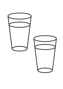 Desenho de Copo Desenho Colorir Imprimir 08