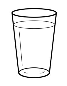 Desenho de Copo Desenho Colorir Imprimir 09