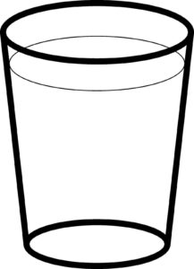 Desenho de Copo Desenho Colorir Imprimir 10