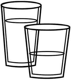 Desenho de Copo Desenho Colorir Imprimir 17