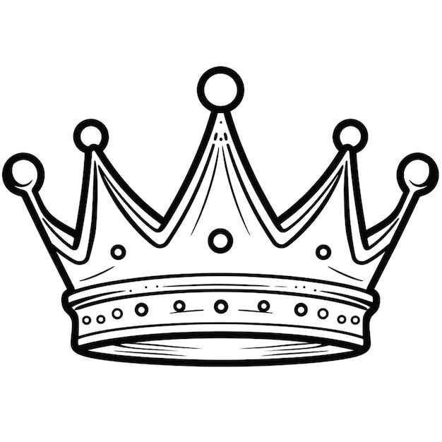 Desenho de Coroa Desenho Colorir Imprimir 13