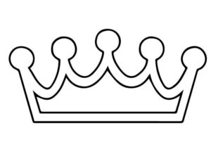 Desenho de Coroa Desenho Colorir Imprimir 17