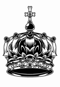 Desenho de Coroa Desenho Colorir Imprimir 19