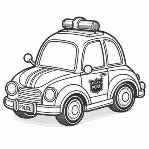 Desenho de Fusca Desenho Colorir Imprimir 11