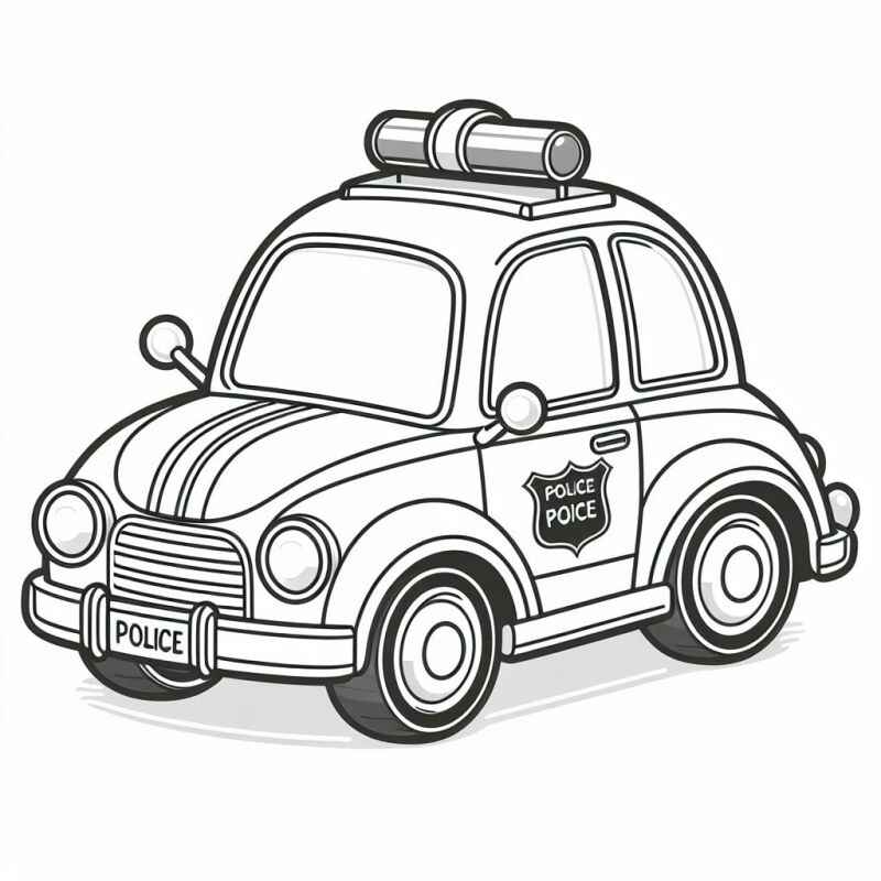 Desenho de Fusca Desenho Colorir Imprimir 11