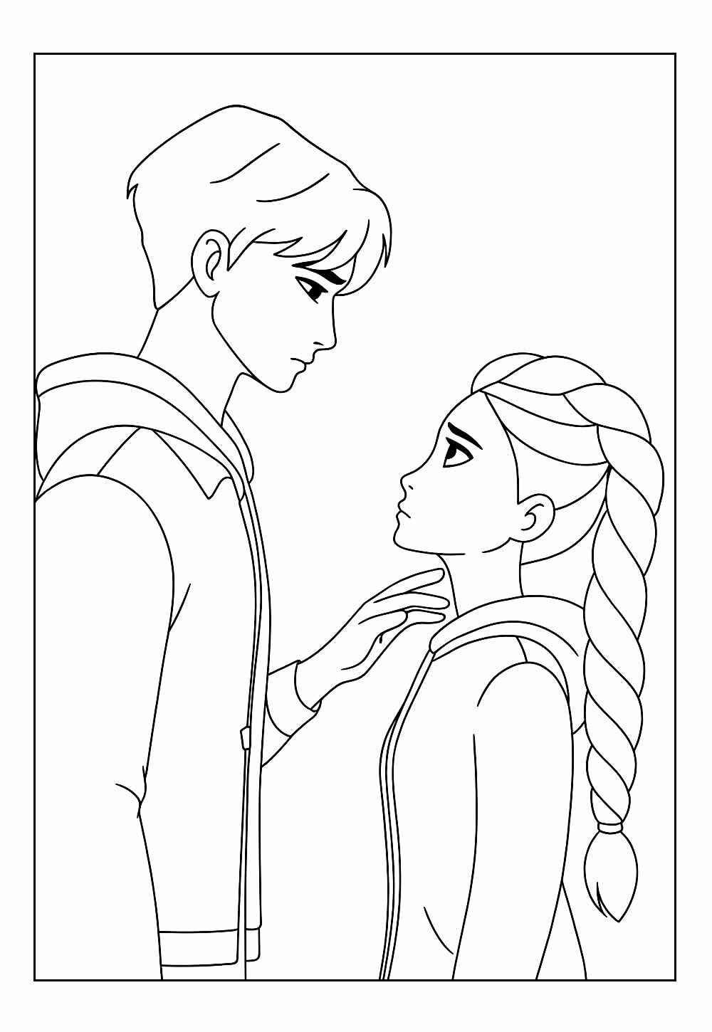 Desenho de Guerreiras Do Kpop Desenho Colorir Imprimir 07