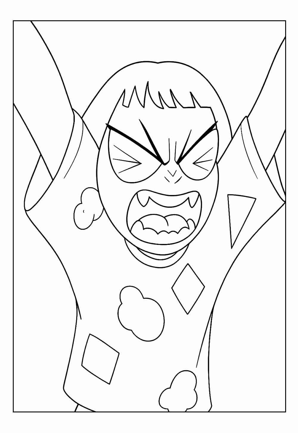 Desenho de Guerreiras Do Kpop Desenho Colorir Imprimir 12