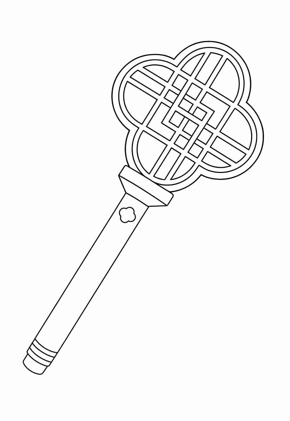 Desenho de Guerreiras Do Kpop Desenho Colorir Imprimir 13