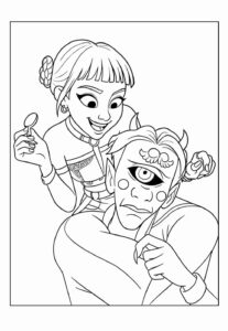 Desenho de Guerreiras Do Kpop Desenho Colorir Imprimir 16