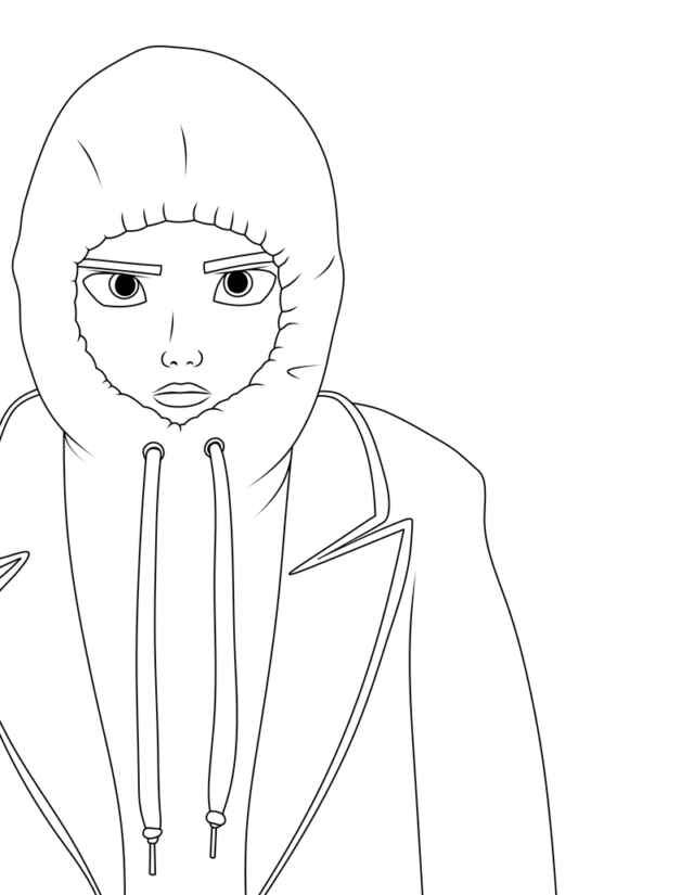 Desenho de Guerreiras Do Kpop Desenho Colorir Imprimir 65