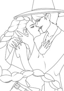 Desenho de Guerreiras Do Kpop Desenho Colorir Imprimir 66