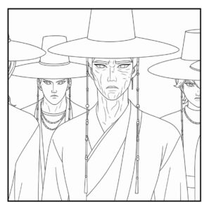 Desenho de Guerreiras Do Kpop Desenho Colorir Imprimir 81