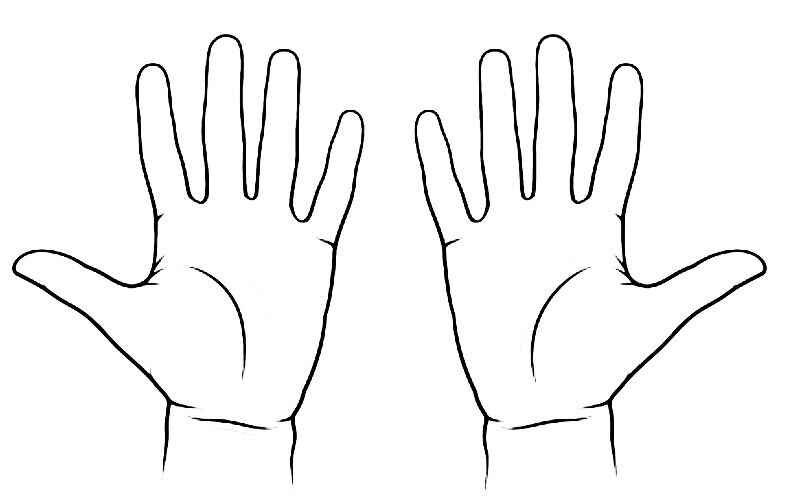 Desenho de Mao Desenho Colorir Imprimir 05