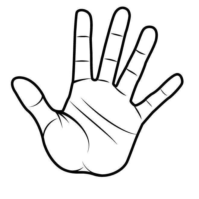 Desenho de Mao Desenho Colorir Imprimir 06