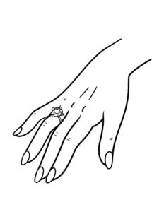 Desenho de Mao Desenho Colorir Imprimir 10