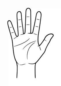 Desenho de Mao Desenho Colorir Imprimir 11