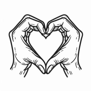 Desenho de Mao Desenho Colorir Imprimir 22