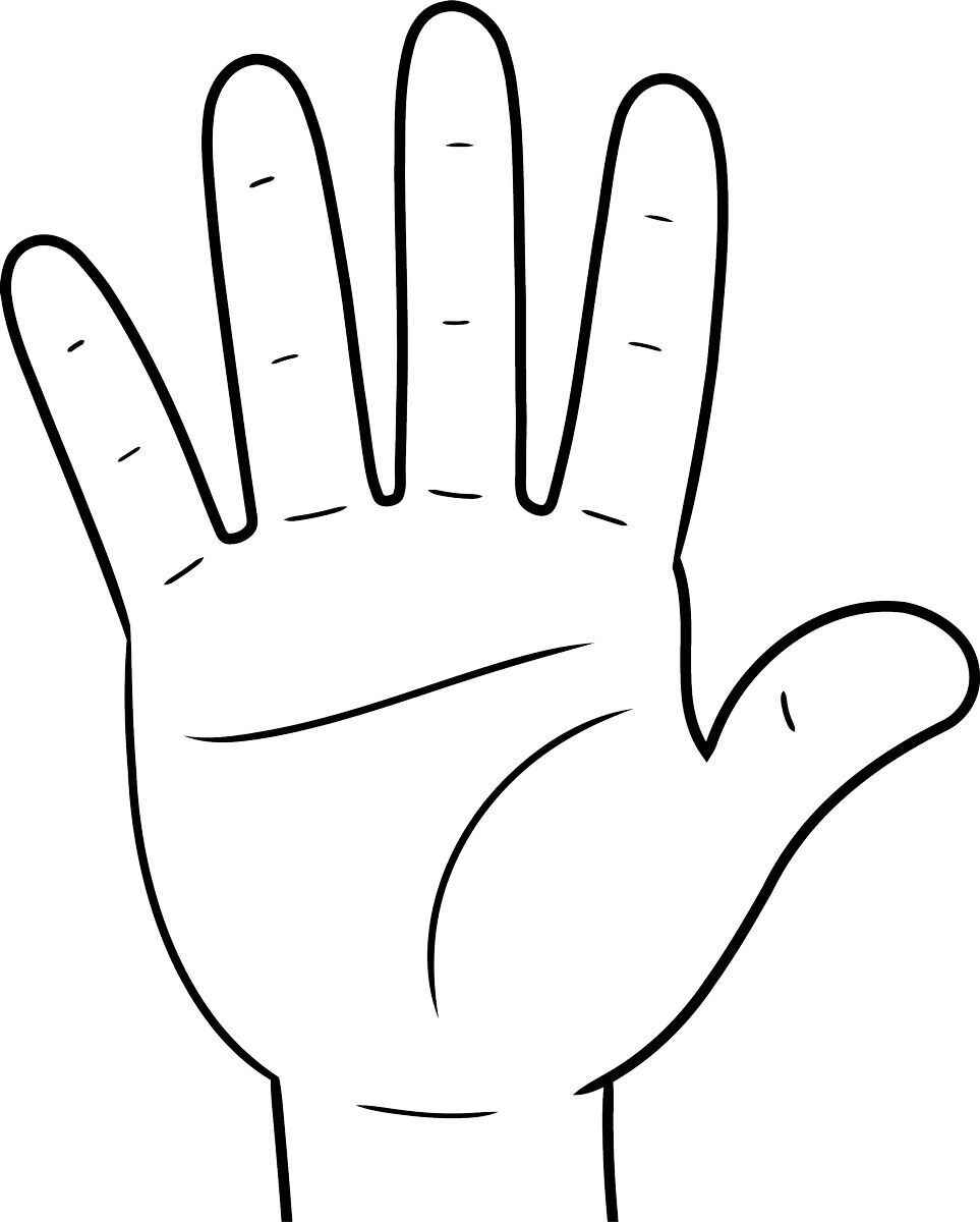 Desenho de Mao Desenho Colorir Imprimir 23