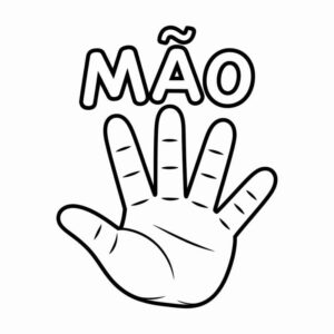 Desenho de Mao Desenho Colorir Imprimir 25