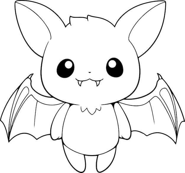 Desenho de Morcego Desenho Colorir Imprimir 13