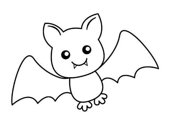 Desenho de Morcego Desenho Colorir Imprimir 18