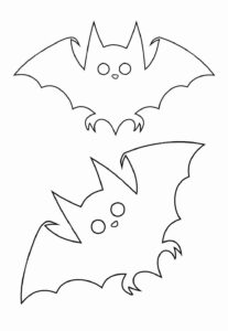 Desenho de Morcego Desenho Colorir Imprimir 36