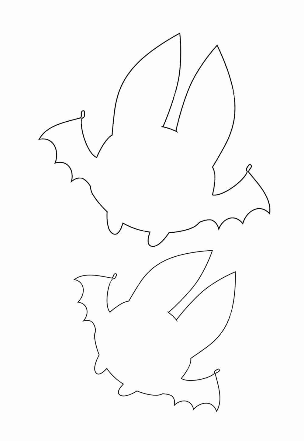 Desenho de Morcego Desenho Colorir Imprimir 42