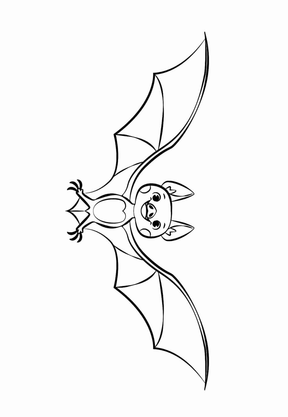 Desenho de Morcego Desenho Colorir Imprimir 44