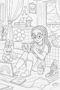 Desenho de Mulheres Desenho Colorir Imprimir 02