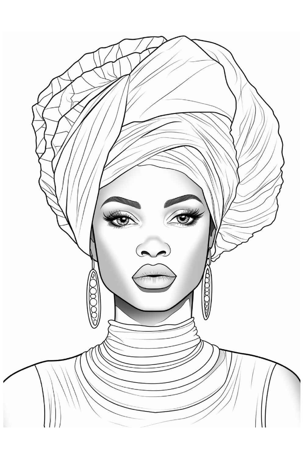 Desenho de Mulheres Desenho Colorir Imprimir 07