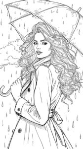 Desenho de Mulheres Desenho Colorir Imprimir 08