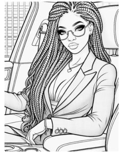 Desenho de Mulheres Desenho Colorir Imprimir 09