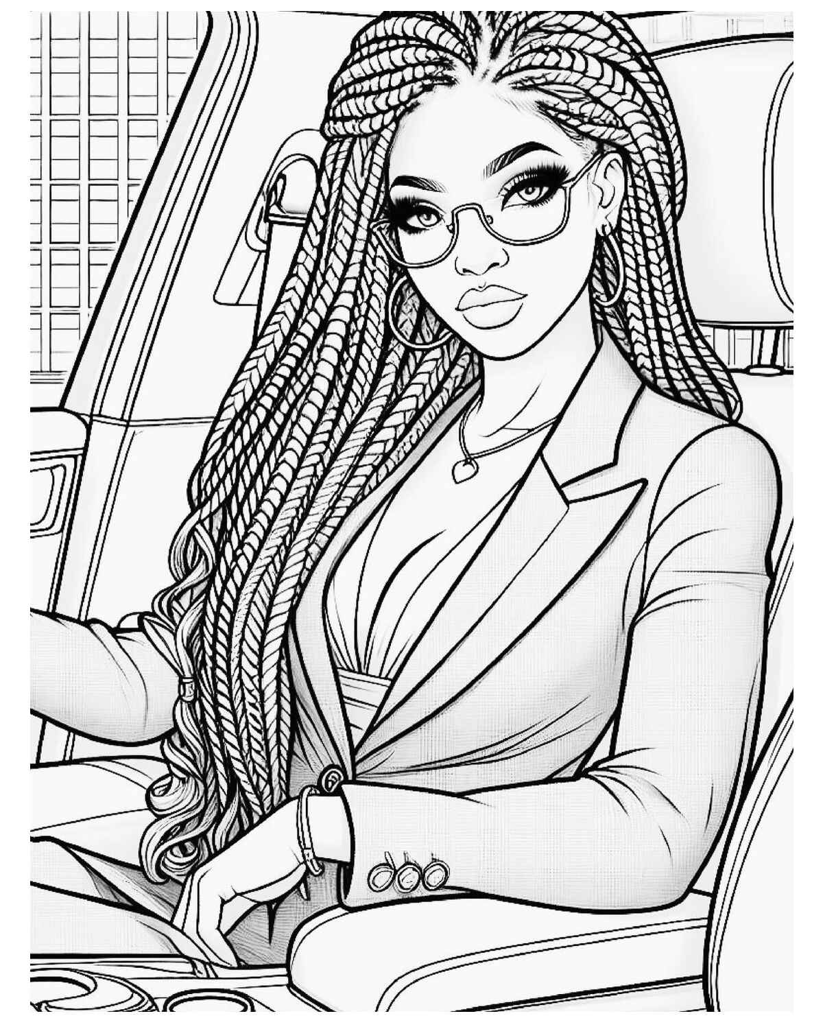 Desenho de Mulheres Desenho Colorir Imprimir 09