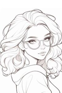 Desenho de Mulheres Desenho Colorir Imprimir 23