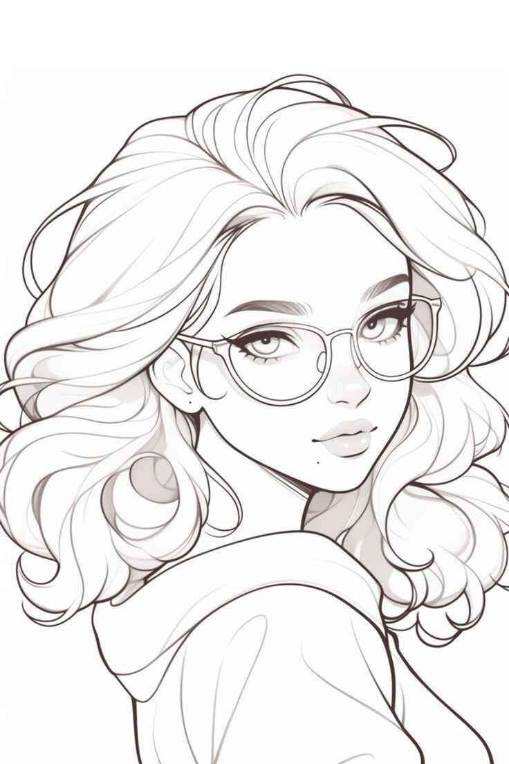 Desenho de Mulheres Desenho Colorir Imprimir 23