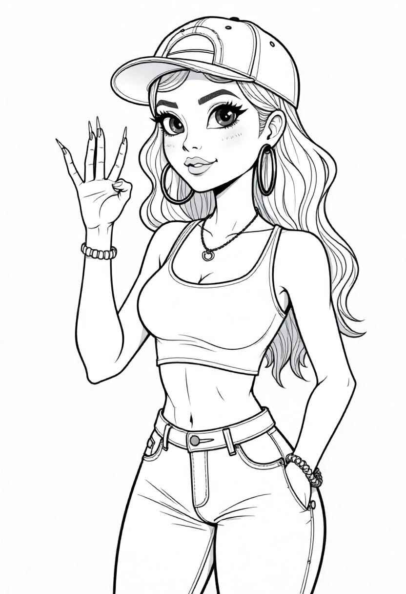 Desenho de Mulheres Desenho Colorir Imprimir 25