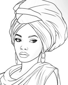 Desenho de Mulheres Desenho Colorir Imprimir 31