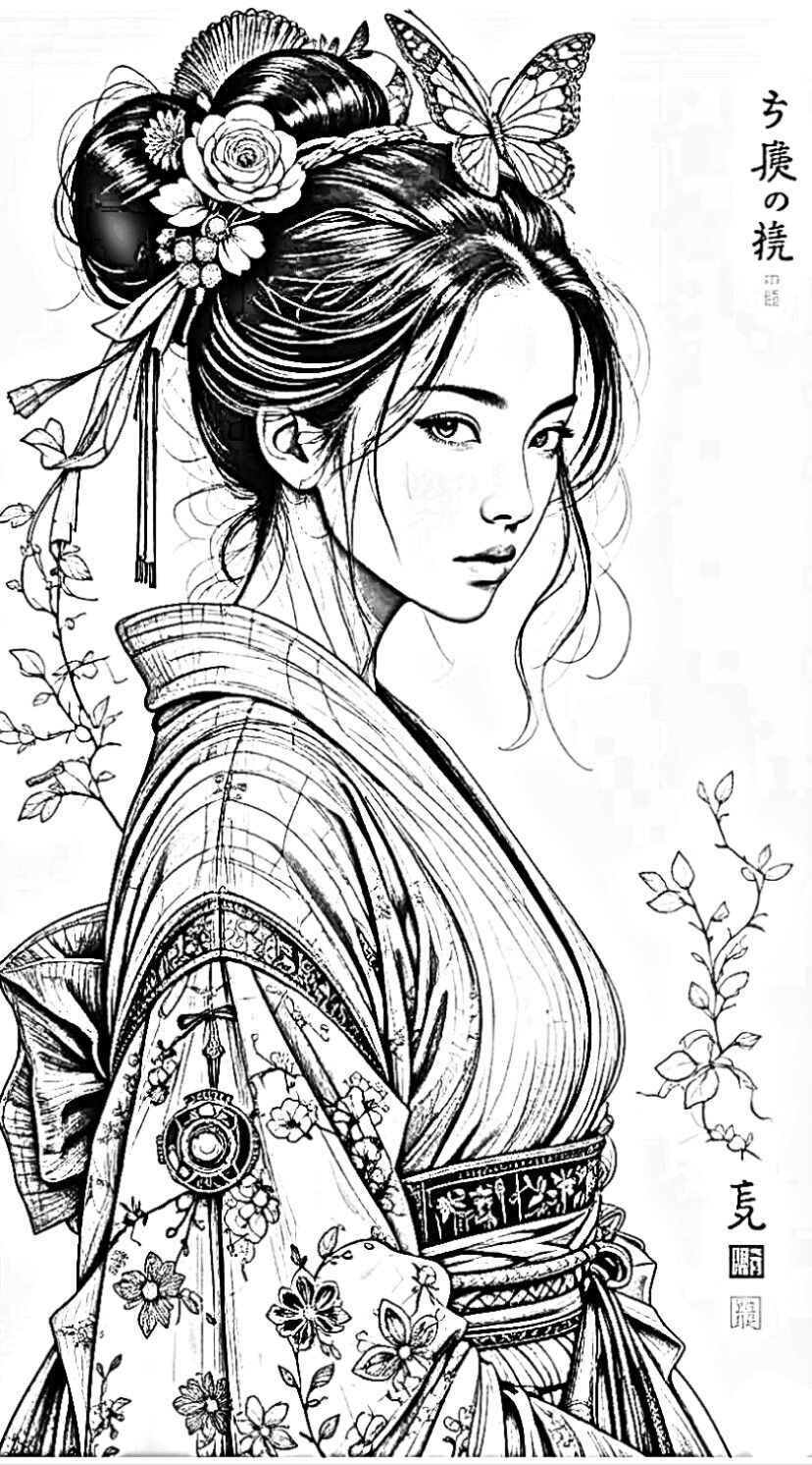 Desenho de Mulheres Desenho Colorir Imprimir 40