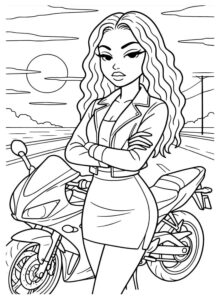 Desenho de Mulheres Desenho Colorir Imprimir 44