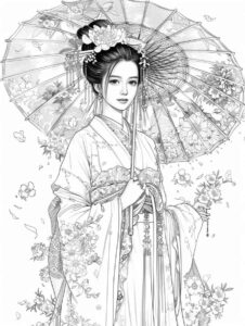 Desenho de Mulheres Desenho Colorir Imprimir 45