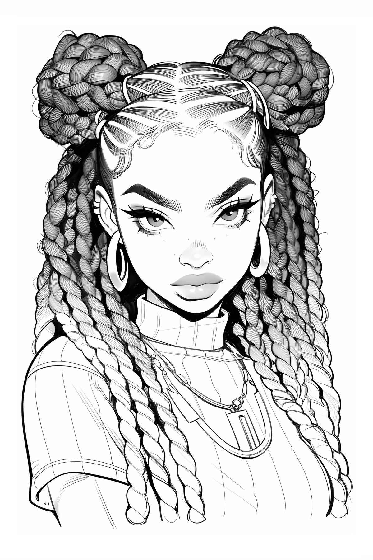 Desenho de Mulheres Desenho Colorir Imprimir 47