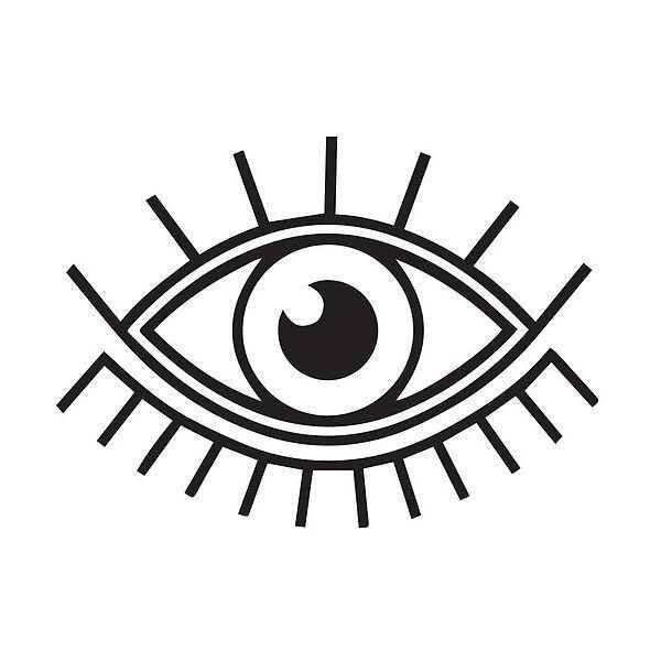 Desenho de Olhos Desenho Colorir Imprimir 01