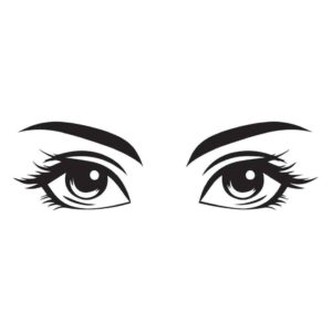 Desenho de Olhos Desenho Colorir Imprimir 02