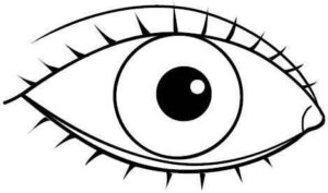 Desenho de Olhos Desenho Colorir Imprimir 09