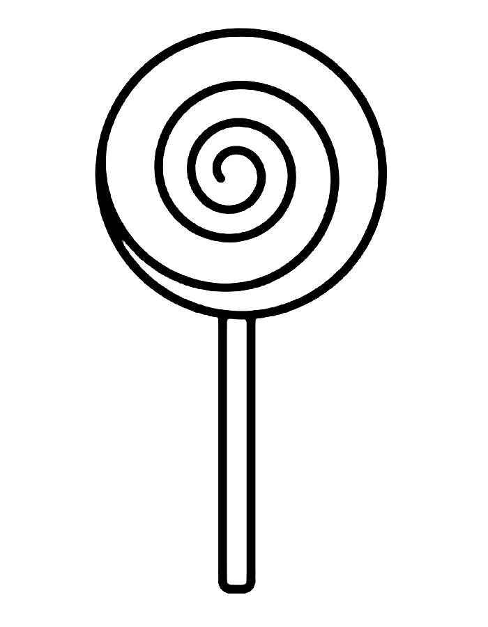 Desenho de Pirulito Desenho Colorir Imprimir 16